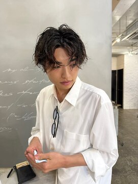 ヘアーワークスヴィクサス 諫早店(HAIR WORKS VIXUS) 【持永 早紀子】メンズモテパーマ
