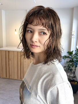 リソル(Lisol) 抜け感ボブパーマ