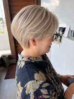 リドル ヘアー 駒生店(Riddle HAIR)&nbsp;脱白髪染め×丸み大人ショート