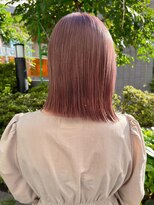 アリア バイ アルティナ(alia by artina) ピンクベージュボルドーラベンダーピンク切りっぱなしボブA91