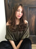 ニコ(nico...)&nbsp;ハイライト#ワイドバング#くびれミディ#モーブカラー