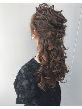 ヘア ラボ ニコ 藤沢店(hair Labo nico...) ハーフアップ