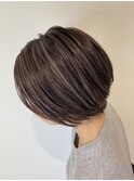 グレージュハイライト