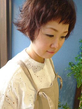 クブヘアー(kubu hair) 《Kubu hair》ショートパーマ大人かわいいボブ