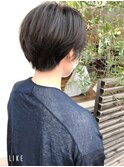 黒髪マッシュ