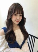韓国ヘア☆ヨシンモリ☆シースルーアッシュブラウン:担当中間