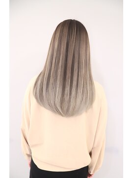 オズ 郡山桑野店(OZ) 【OZ田中】ホワイトグレージュ#外国人風バレイヤージュ