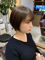 ラ メール ヘア デザイン(La mer HAIR DESIGN)&nbsp;オリーブベージュカラー★ショートスタイル