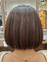 エミュー ラ ピエス(emu la piece)&nbsp;ナチュラルボブ/内巻き/ビターショコラ/フレンチガーリー/艶感