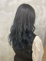 ドレスヘアーガーデン(DRESS HAIR GARDEN) バレイヤージュ × BLUE
