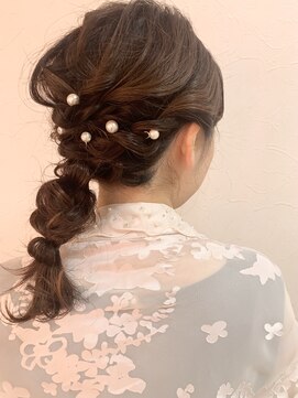 ヘアーサロン シバノ(Hair Salon SHIBANO) 編みおろし