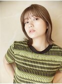 ストレート外ハネ