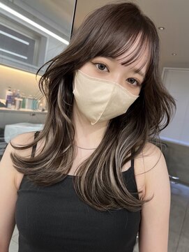 サイン 表参道(SIGN) レイヤーカットイヤリングカラーインナーカラーケアブリーチ