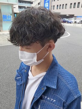 オーガニック アトリエ 大宮(organic+atelier) 波巻きスパイラルツイストスパイラルパーマツーブロックパーマ