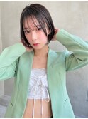【ARTE表参道/青山】モテ髪ミディアム×ブリーチなし透明感