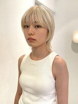 ベチカ(vetica) ウルフヘア×ホワイトブロンド