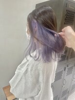 フェリア 松山(Feria)&nbsp;【Feria松山】透明感ラベンダー×インナーカラー♪“石田幸輔”