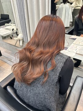 クーラアオヤマ(Cura Aoyama) 【艶髪】毎朝キマる!コテ巻き風パーマ