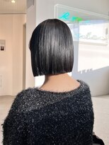 ロカリタフォーヘアー 河原町三条店(ROCAReTA FOR HAIR) ぱつっとミニボブ