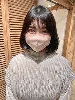 リジェール 鶴舞店&nbsp;イメチェン、ハッシュカット、似合わせカット、レッドブラウン