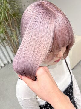 コル(col.) ブリーチ/ハイトーン/ハイトーンカラー/ピンクベージュ