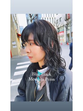 マージュ ギンザ(marju GINZA) 大きめ緩めパーマ　ニュアンススパイラルパーマ