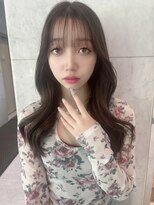 アース コアフュールボーテ 上尾店(EARTH coiffure beaute)&nbsp;ナチュラルブラウン_シースルーバング_くびれ