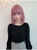 ミルキーピンク×レイヤーミディ