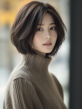 アルトリスト(Altruist Aging×HAIR&SPA) ★ダークアッシュ大人ガーリーボブ着物似合わせカット/髪質改善