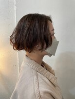 ヴァージ(Verge)&nbsp;レイヤーカット/ウェーブパーマ/前髪/こなれミディ[代官山駅]