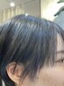 前髪ストレート+CUT￥13.200→￥11.550  [髪質改善.ヘッドスパ.キッズカット]
