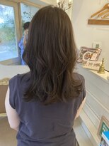 シェノン 赤羽店(CHAINON)&nbsp;セミロングレディースナチュラルカラーグレージュトーンダウン