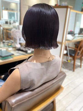 プラグ バイ ネオリーブ(plug by neolive) ボブルフ×髪質改善[髪質改善/縮毛矯正/韓国]H