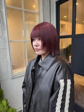 ラグ バイ シゲルカットクラブ 神田久志本店(lag) ピンクベージュ