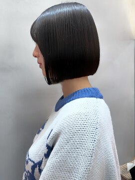 ロンドアベニール 北千住(Lond avenir) イメチェン外ハネボブ美髪ワイドバングレイヤーショート/ブ