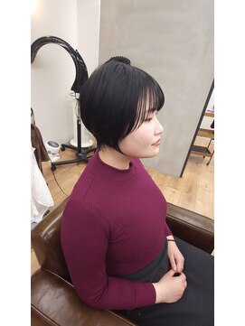 ラミール クオリティオブライフ(lamiell Quality of life) ショート/くびれショート/丸みショート/顔周りカット/前髪カット