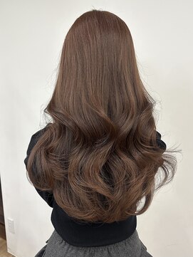 ピープスアンドスー 表参道 渋谷(Peeps&Suu.) 髪質改善/韓国女優風レイヤー×柔らかベージュ/20代30代40代50代