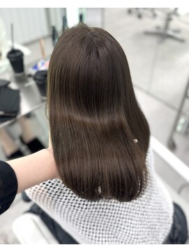 リヴ オオサカ(LIV OSAKA) *【ブリーチなしWカラー】オリーブグレージュ*