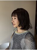 暗めグレージュブラウン