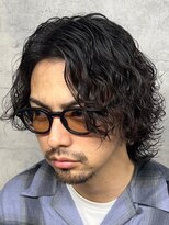 アンサー 渋谷(ANSWER)&nbsp;波巻きツイストスパイラル縦落ちパーマサーフカール