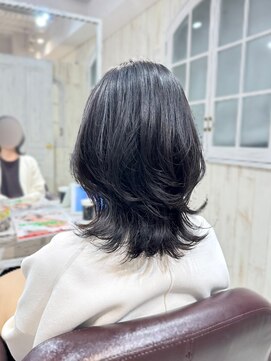 レイラバイアフロート 吉祥寺(Lila by afloat) くびれレイヤー/ウルフレイヤー/ハッシュカット/軽めミディアム