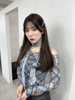 リノ(RLINO)の写真/高濃度水素トリートメントで圧倒的ツヤ髪実現![栄/名駅/ブリーチ/ダブルカラー/ハイトーン/カラー/学割U24]