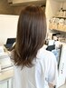 【地肌ケア】カット+艶カラー+炭酸シャンプー