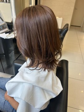 エアー 神戸(AIR) くびれレイヤー*beige brown