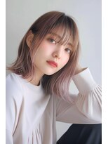 ルアナ(Luana)&nbsp;透明感ベビーピンクカラースタイル