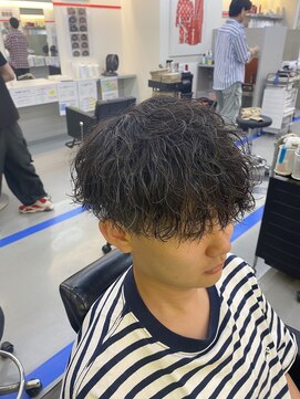 ダズルヘアラッシュ(DAZZLE hair RUSH) 波巻きパーマ