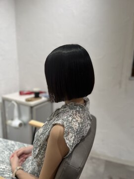 エス 大阪梅田店(es) ボブ×髪質改善縮毛矯正