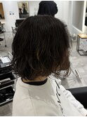 メンズカットパーマスパイラルパーマミディアムロングスタイル