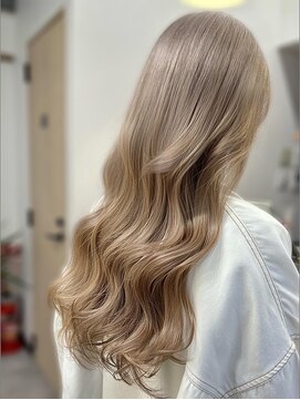 アース 天満橋店(HAIR & MAKE EARTH) 冬イルミナカラー◎ミルクティーベージュ透明感