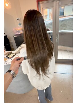 ミルクティーブラウン